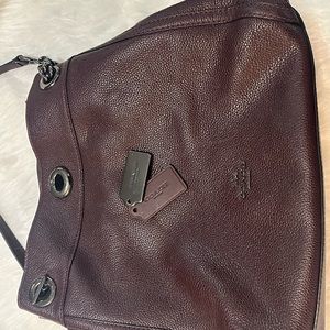 Coach Edie Turn-lock Shoulder Bag